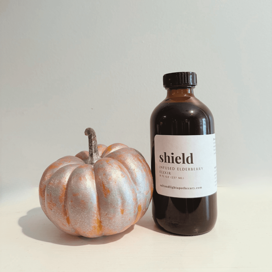 Infused Elderberry Elixir