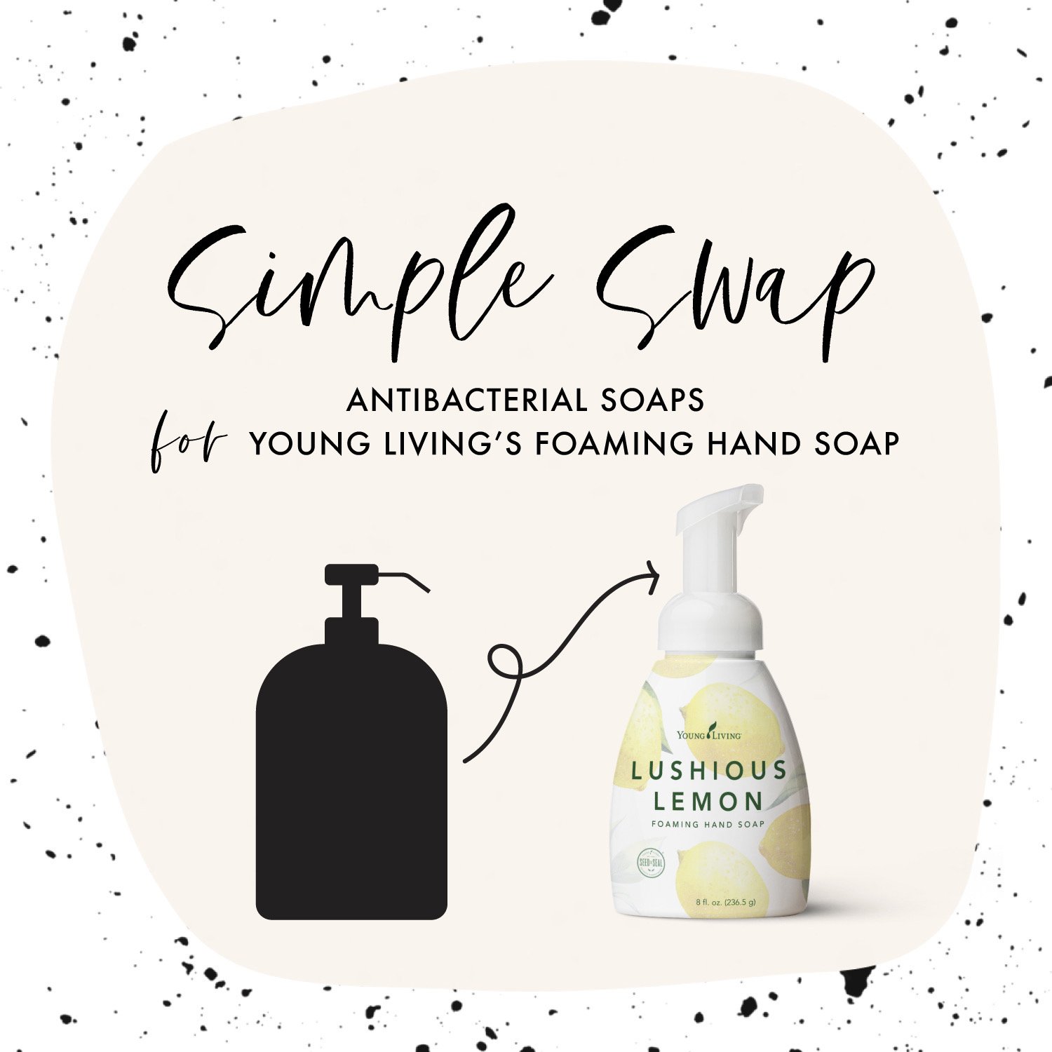 Simple Swap; Antimicrobial Soaps for Young Living's Foaming Hand Soaps