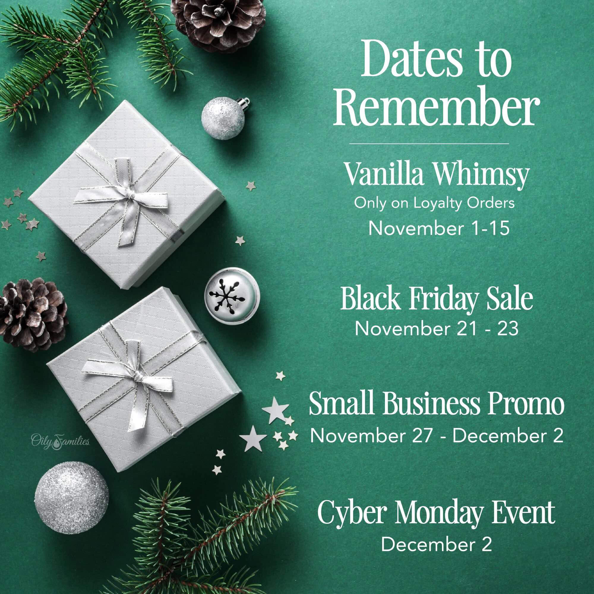  Holiday 2024 Sale Dates Young Living