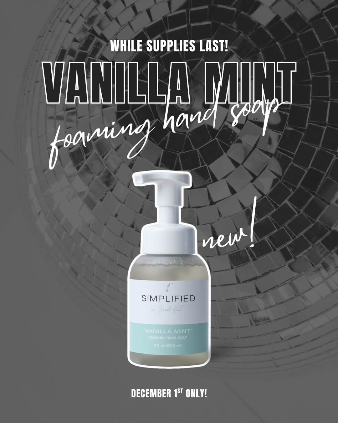  Vanilla Mint Foaming Hand Soap