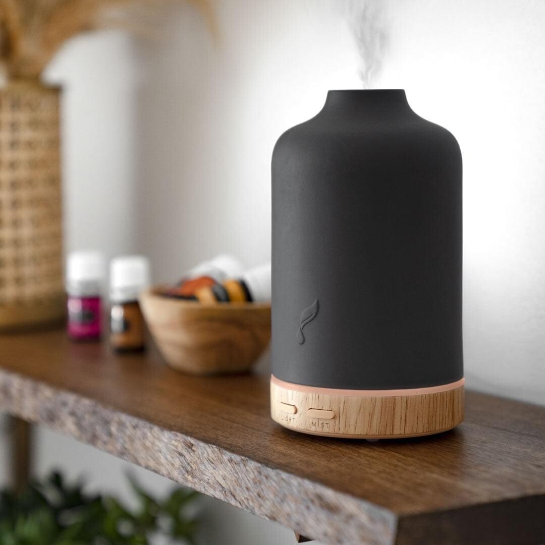 A stylish diffuser is perfect for your living room or wherever studying happens.