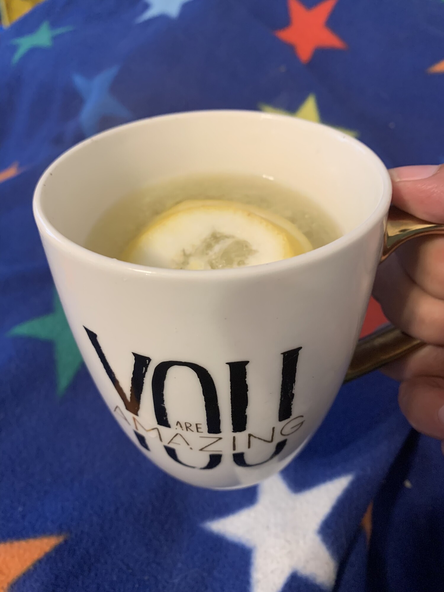 Use hot lemon water to remind your lymphatic system to keep on keeping on. Bonus points if you use a cool mug!