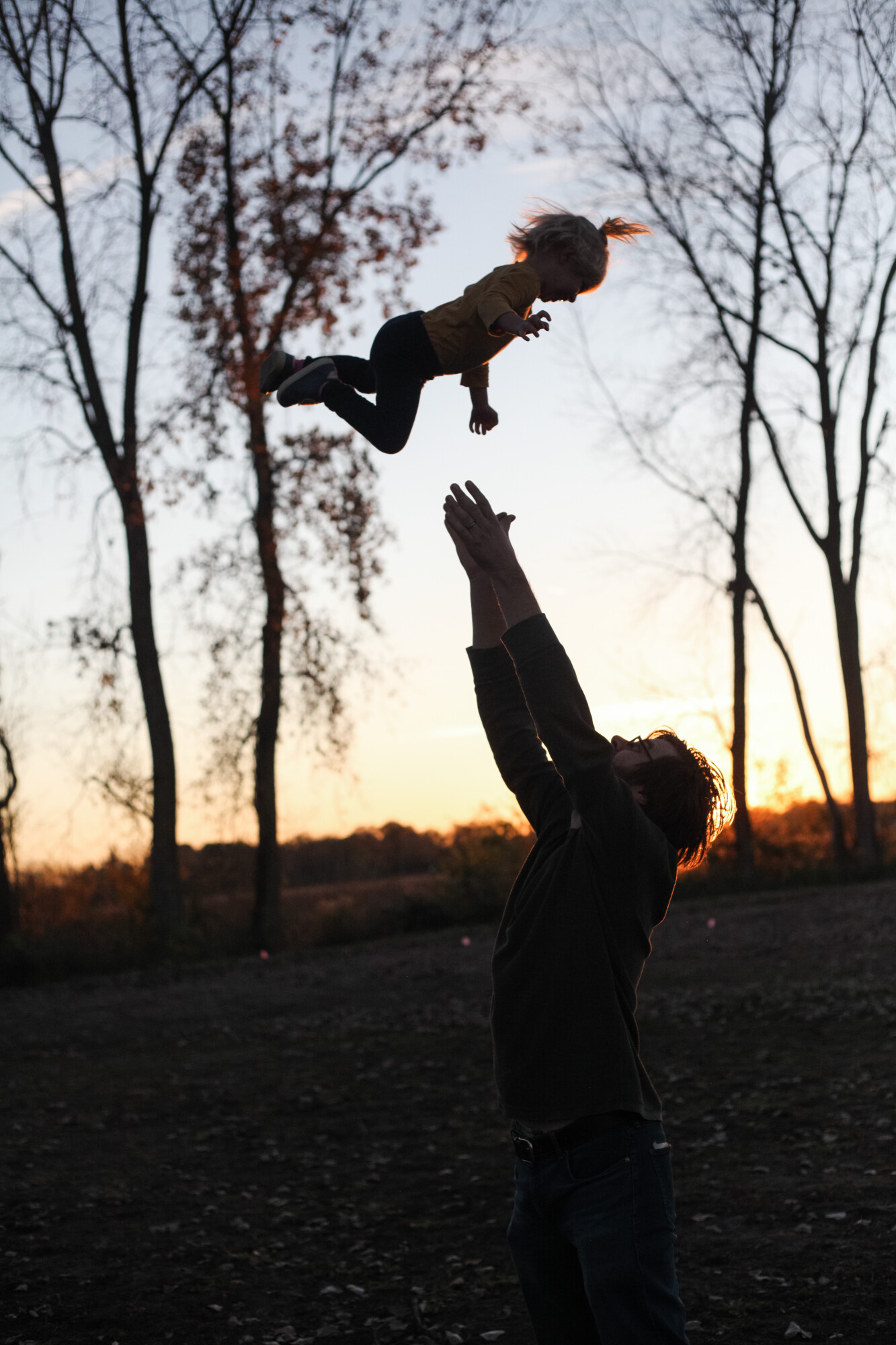 One of our foster daughter’s favorite things is to “fly in the sky” via Daddy’s arms!