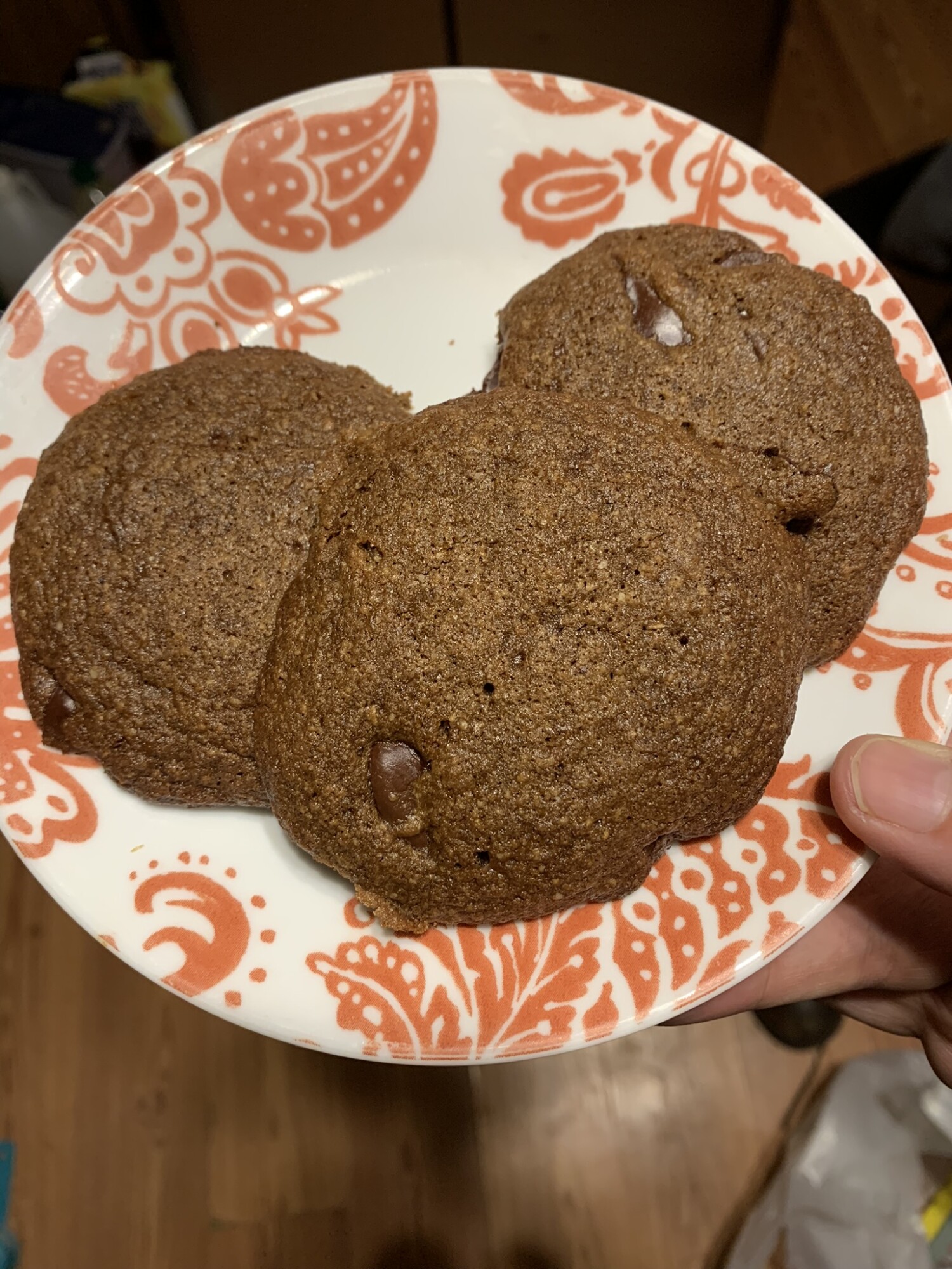 They might not look fancy, but these soft cookies are extra chocolatey & the added peppermint gives them a kick!