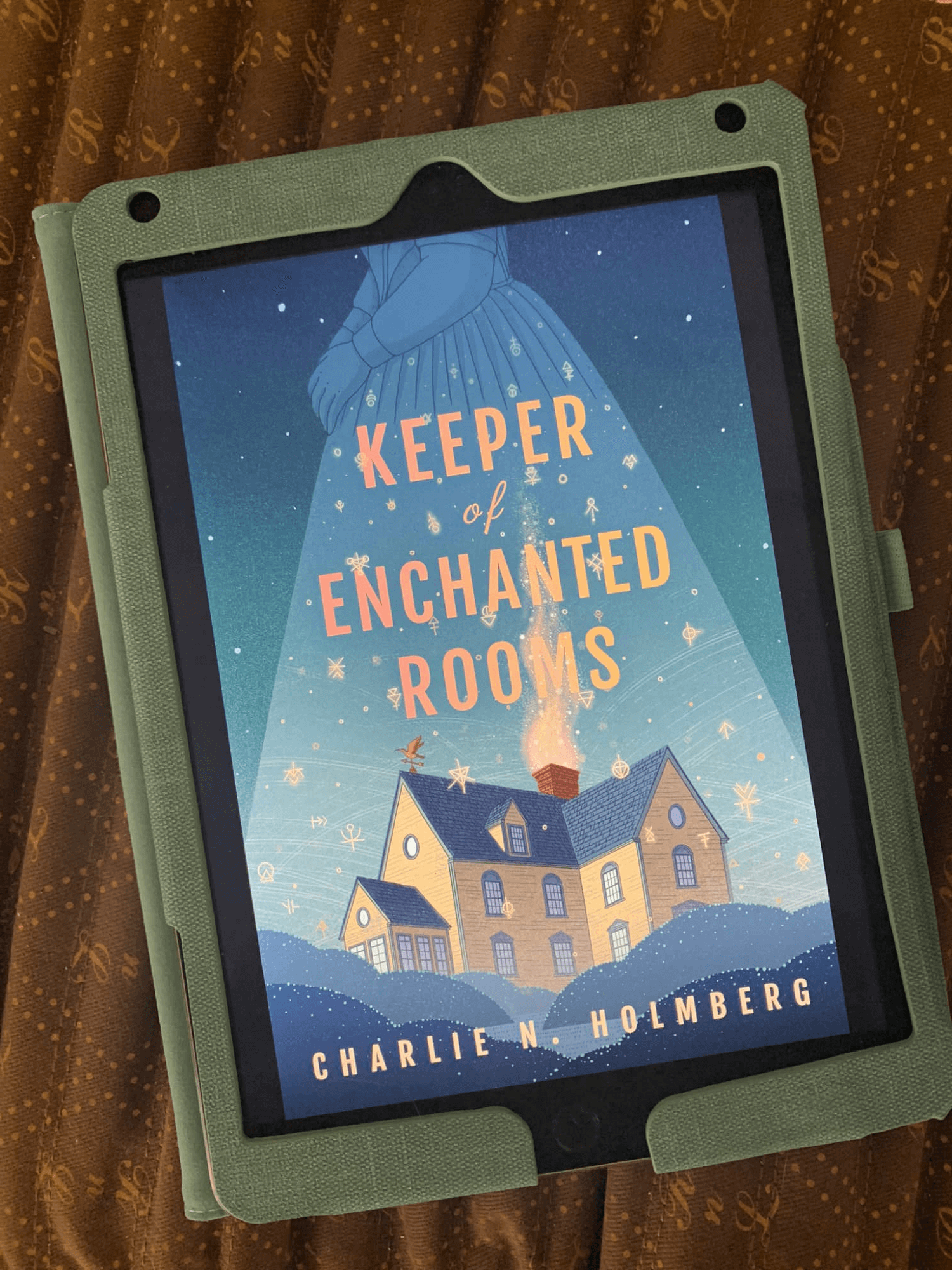 Keeper of Enchanted Rooms by Charlie N. Holmberg was another favorite from this month! I loved finding a new “magical” world to read!