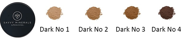 SavvyMineralsDarkFoundationPoweder