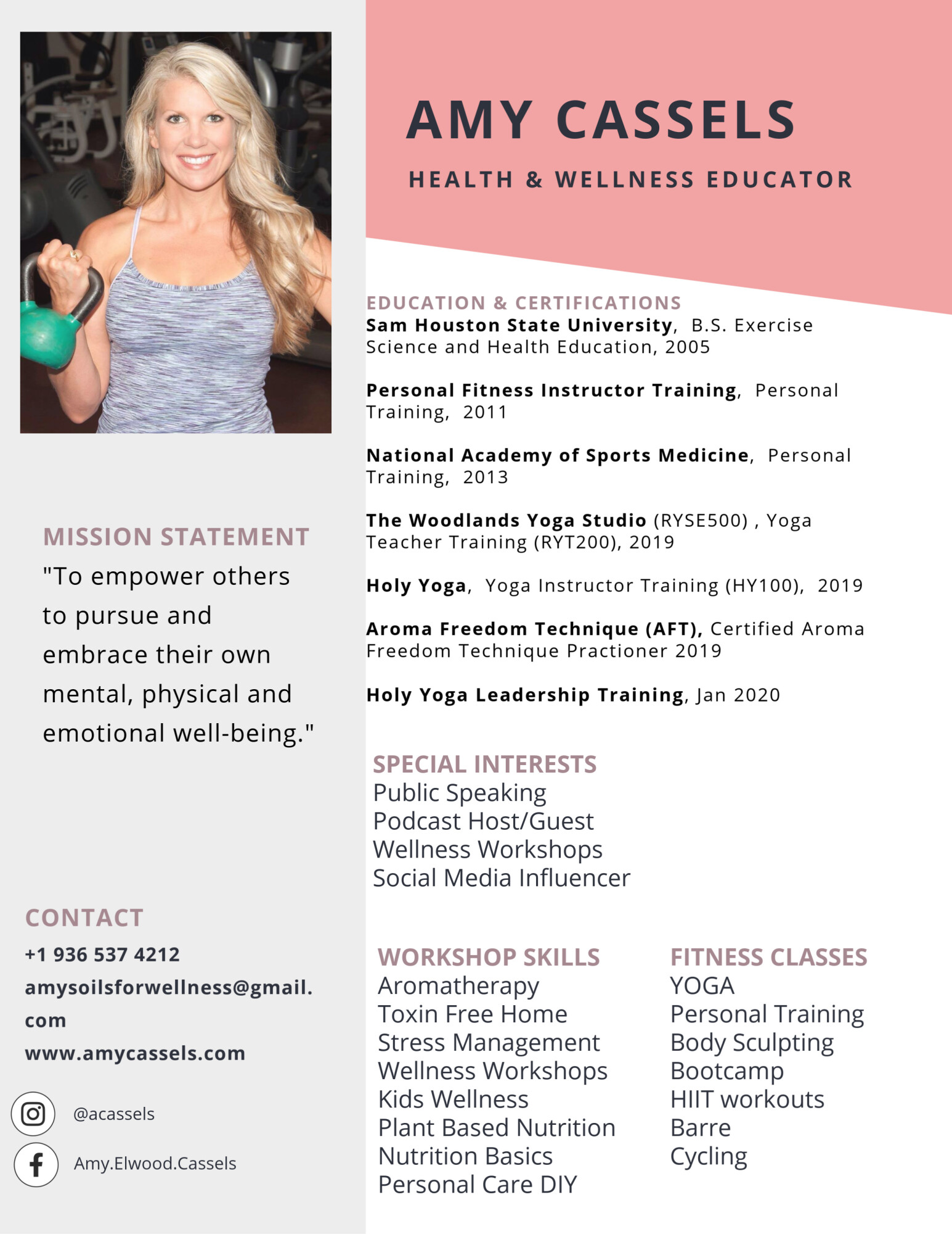 Professional biography template pdf picture