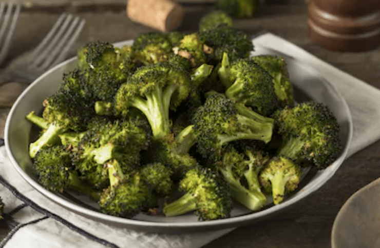 Roasted Broccoli and Cauliflower