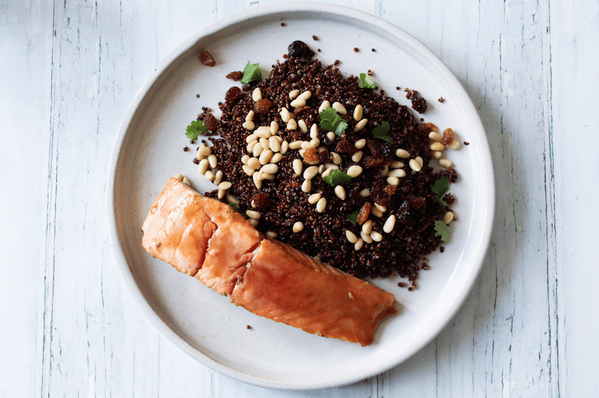 Honey Glazed Broiled Salmon