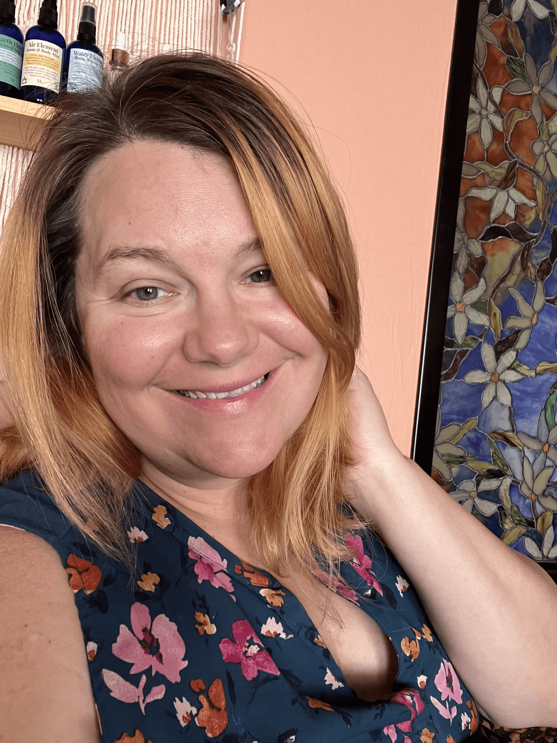 Steff at age 44, down 5 pounds and 5 inches