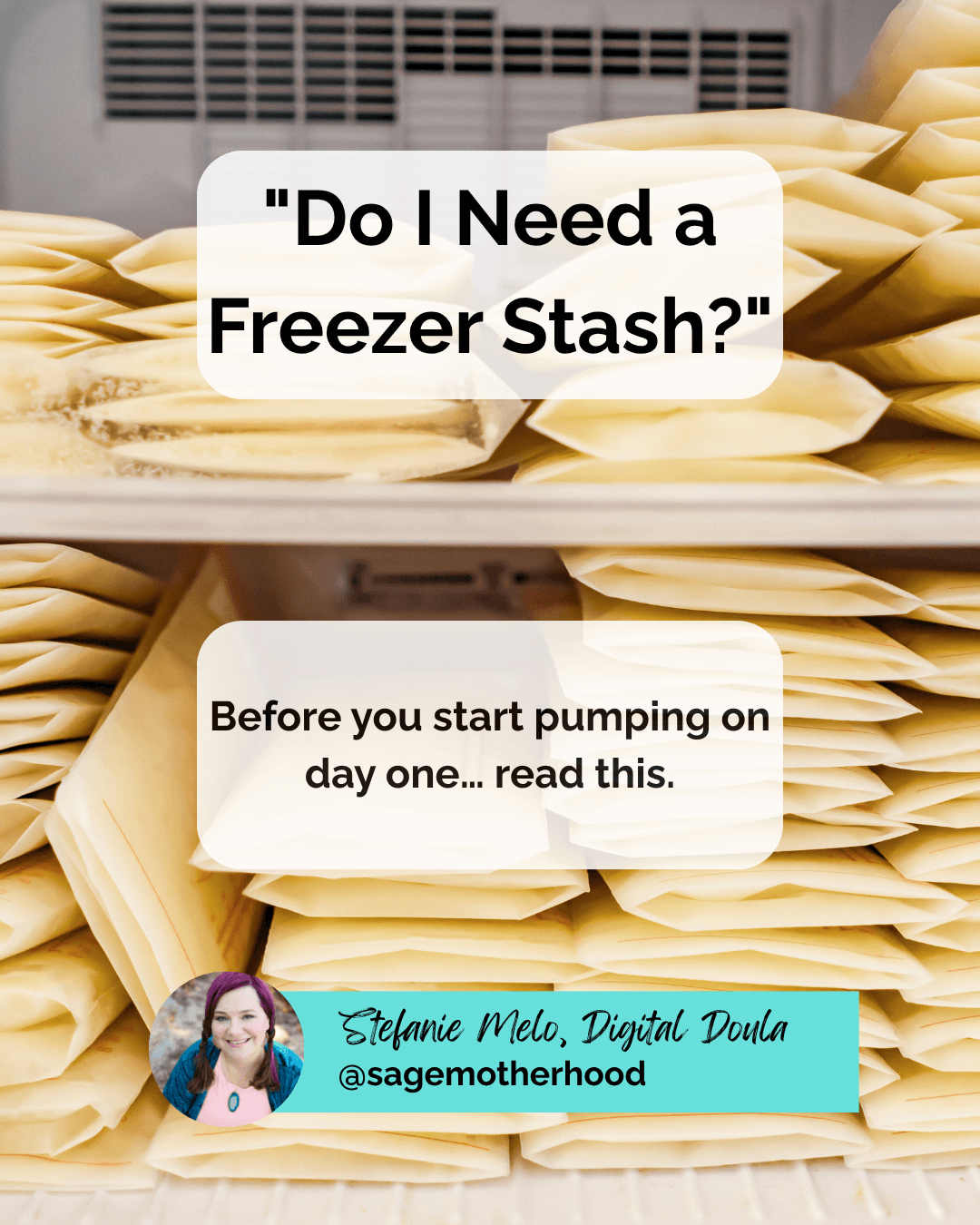  breastmilk freezer stash