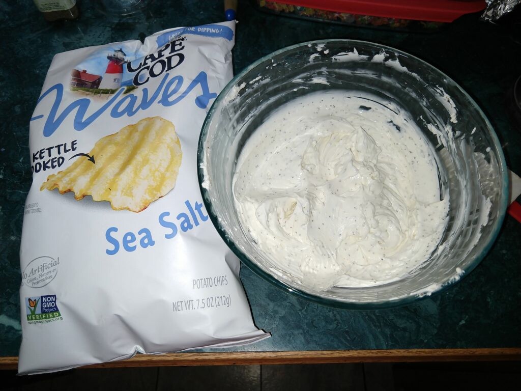 Cape COd Chips with our dip