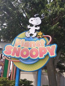 Planet Snoopy Play area @Cedar Point