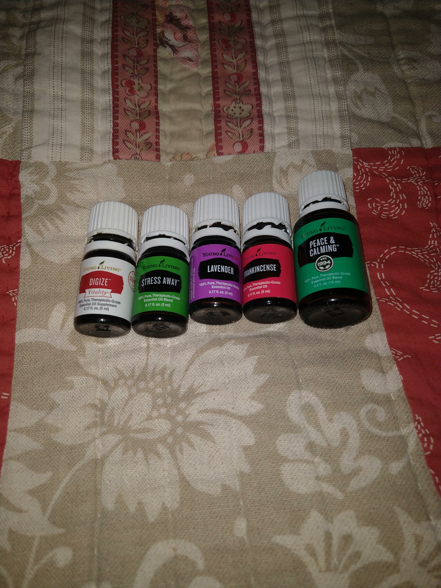 Essential Oils I used in my Aroma freedom session 