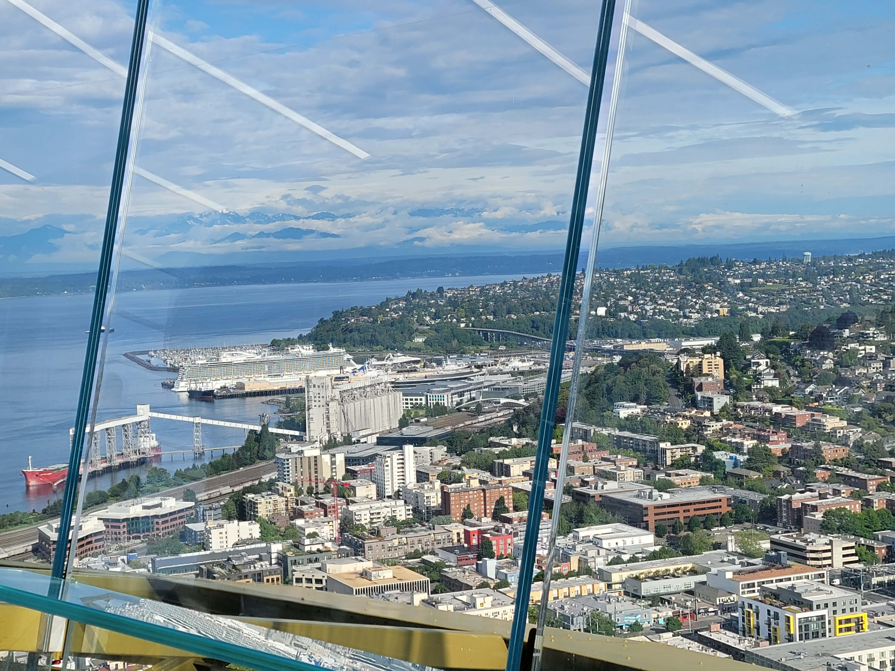 View from Space Needle in Seattle