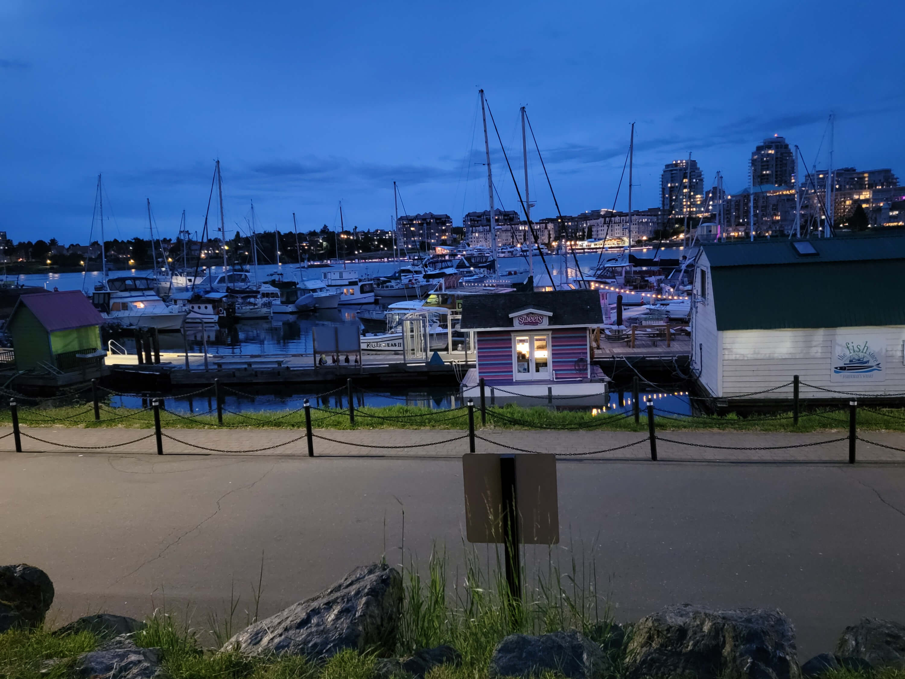 inner harbor in british columbia