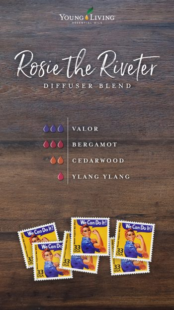 Rosie the Riveter diffuser blend 