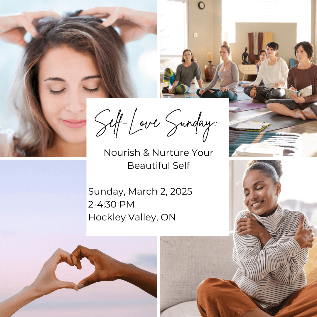 Relaxation and Intention Setting Poster with Details