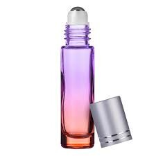 Gradient Ombre 10 ml Essential Oil Glass Roller Bottles – woopDIY