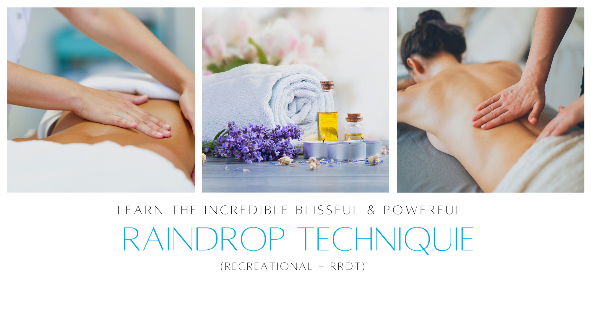 raindrop massage essential oils