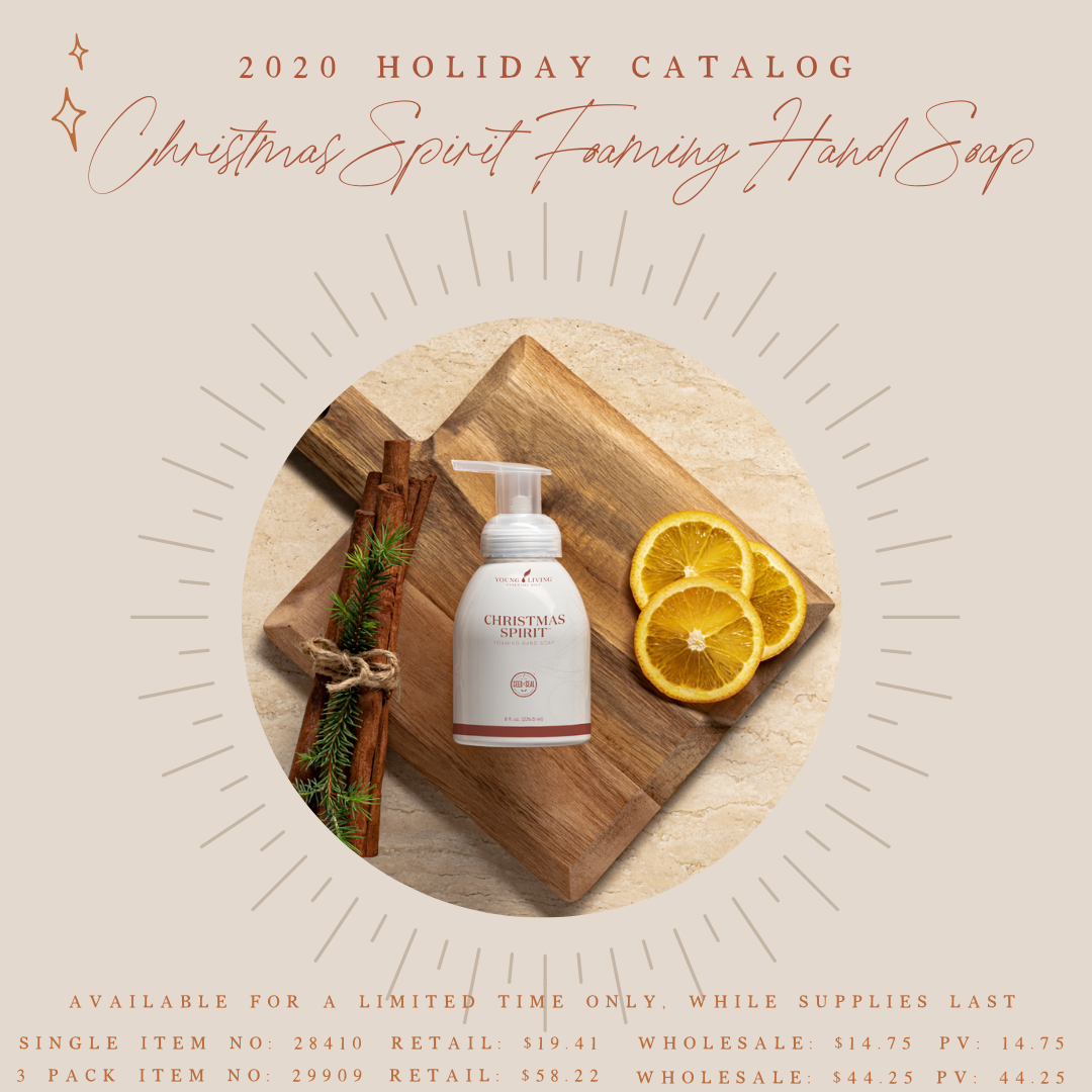 Christmas Spirit Foaming Hand Soap - Singles & 3 Packs