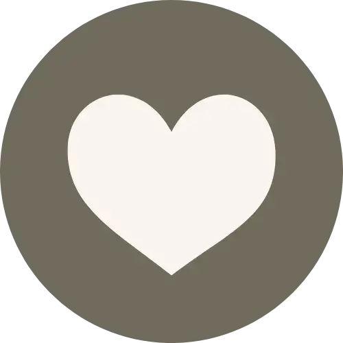 "Hart icoon symboliseert terugkeer naar jezelf na 6 maanden traject."