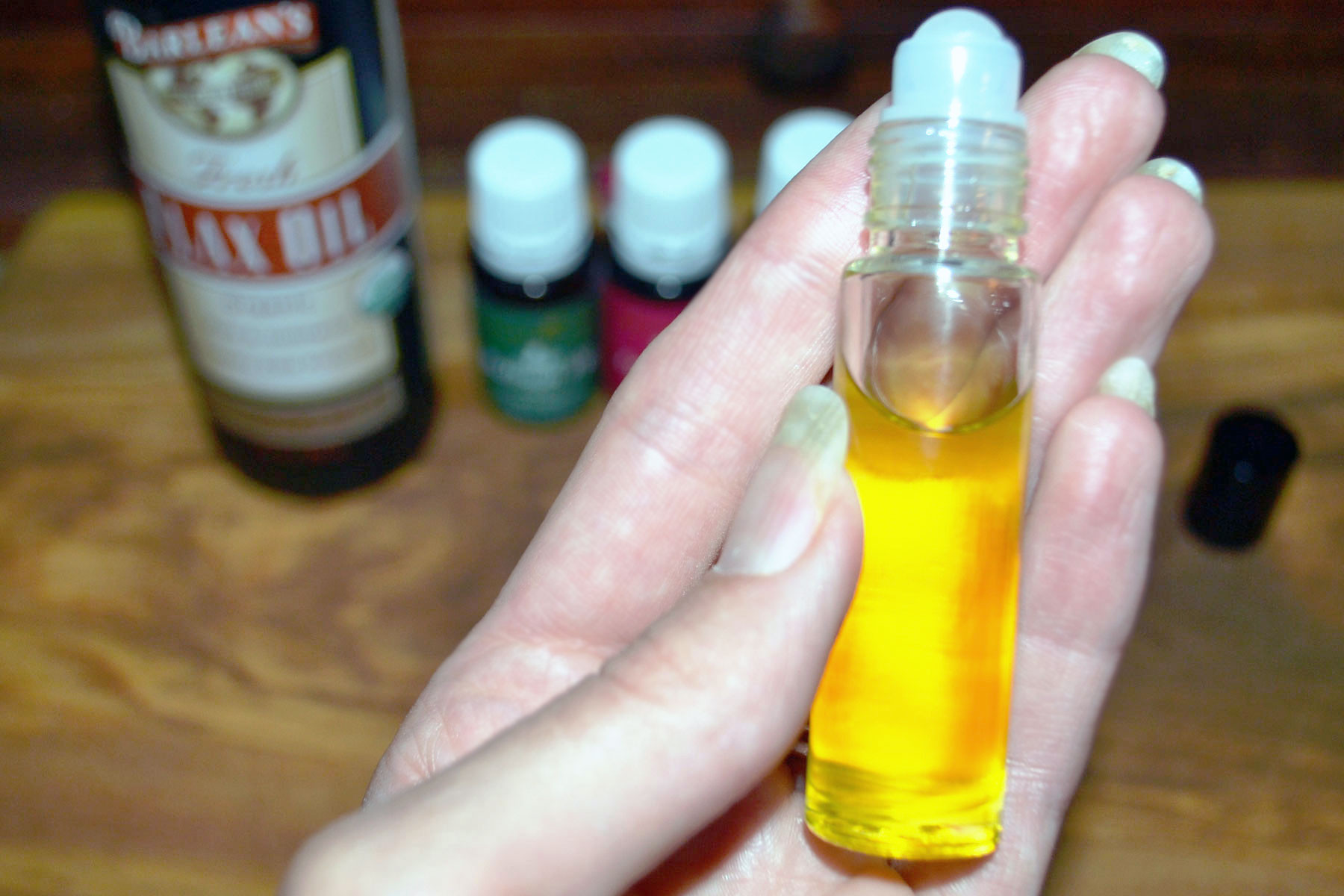 essential oils for strong fingernails 