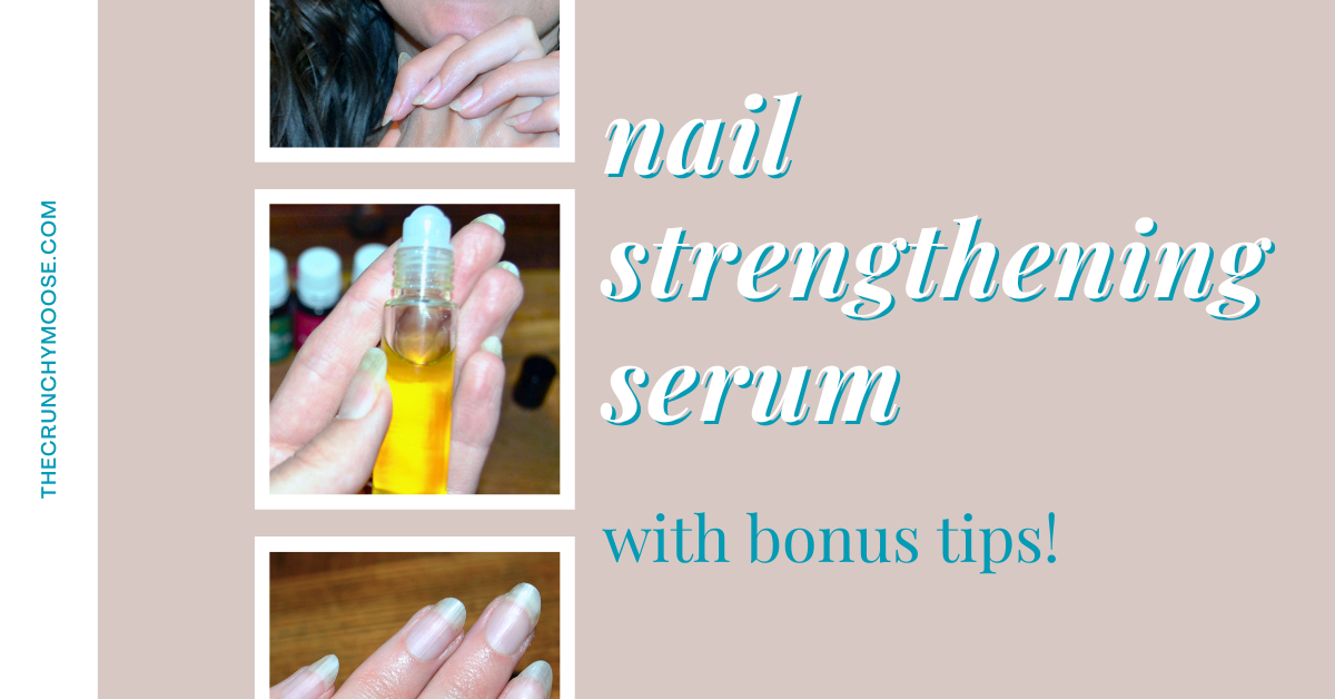 nail strengthening serum with essential oils