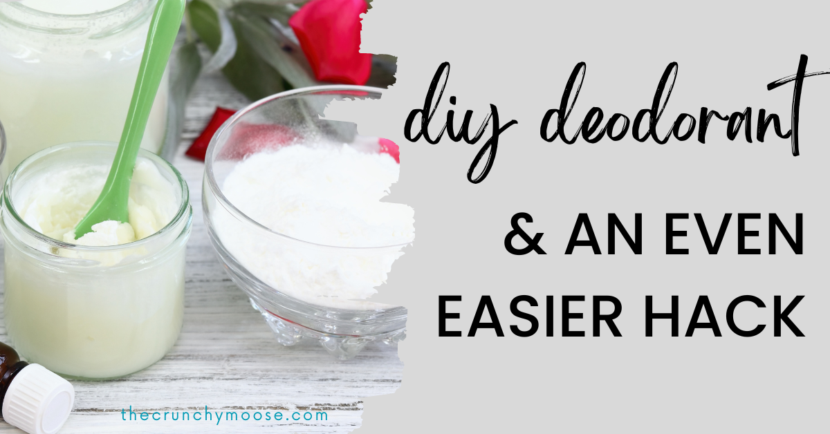 diy deodorant recipe that works with coconut oil, baking soda, and essential oils