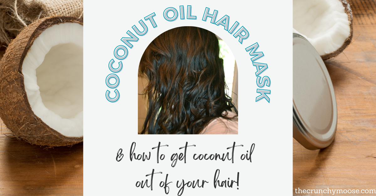 how to get coconut oil out of your hair with an egg wash