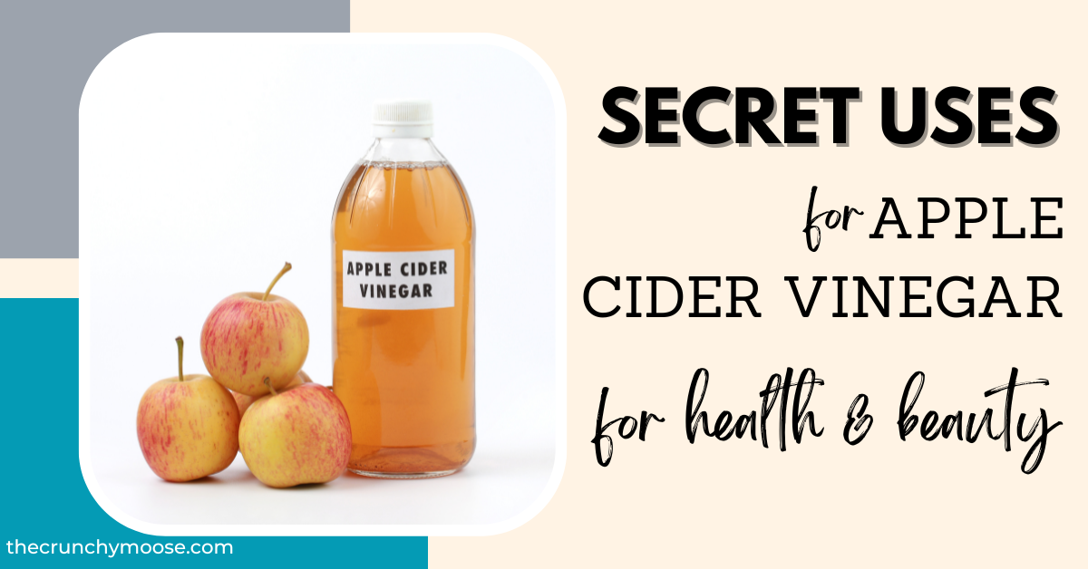 how to use apple cider vinegar for health, beauty, skin, and hair