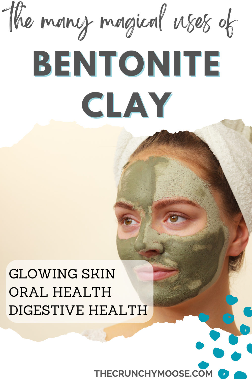 how to use bentonite clay for hair, skin, & health