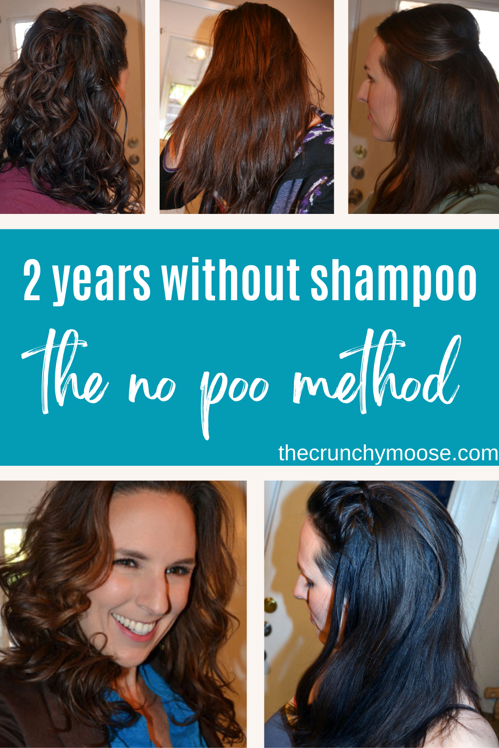 2 years without shampoo with the no poo method