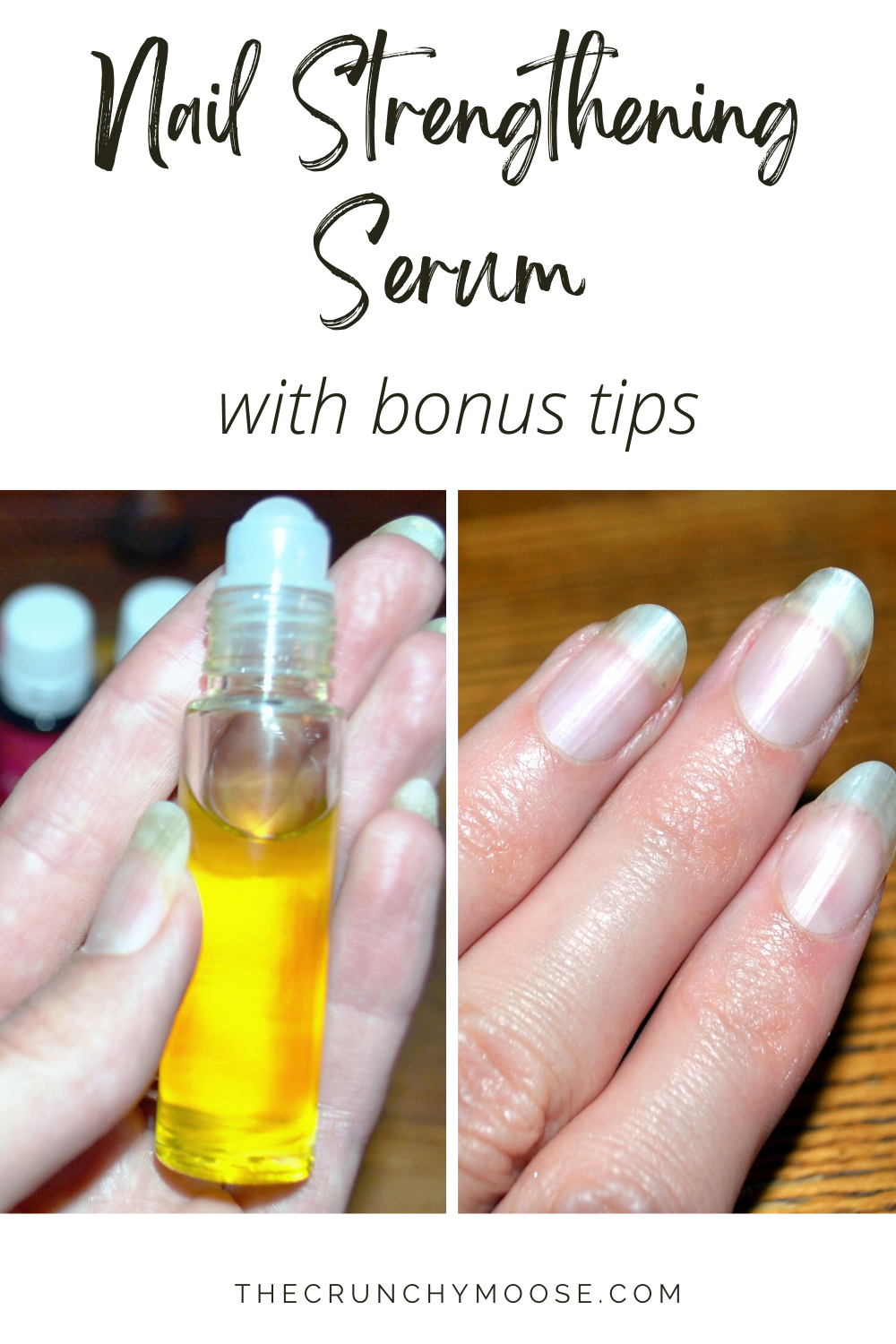 diy nail strengthening serum with essential oils
