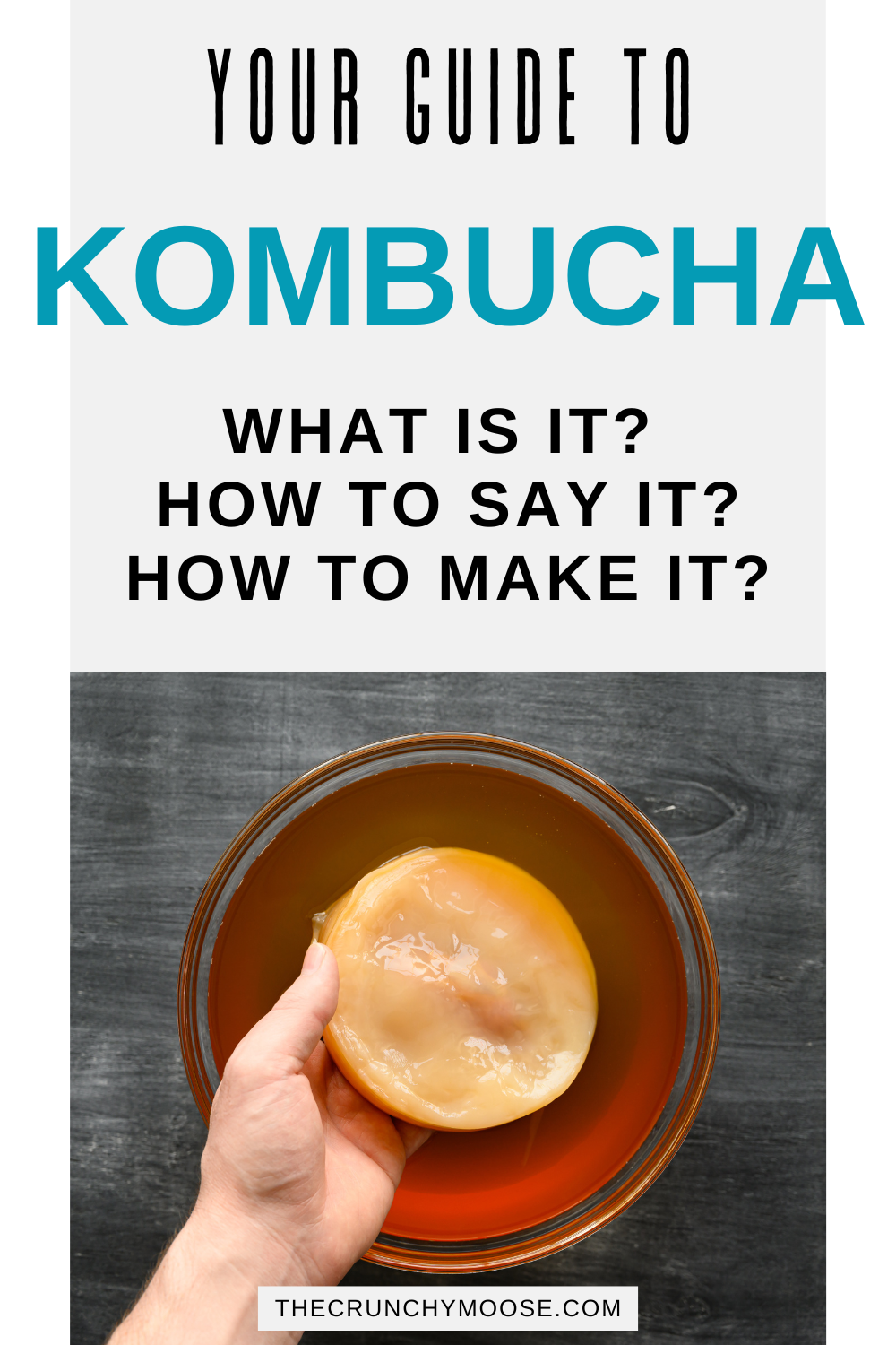 hot to make kombucha