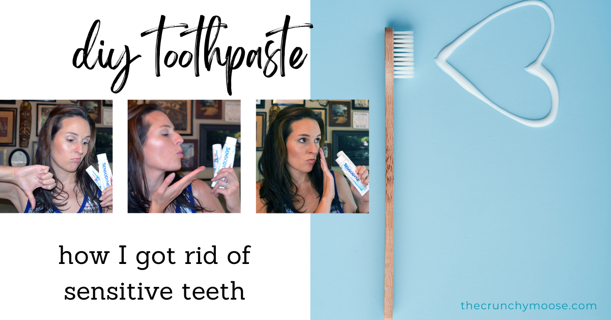 DIY toothpaste to get rid of sensitive teeth