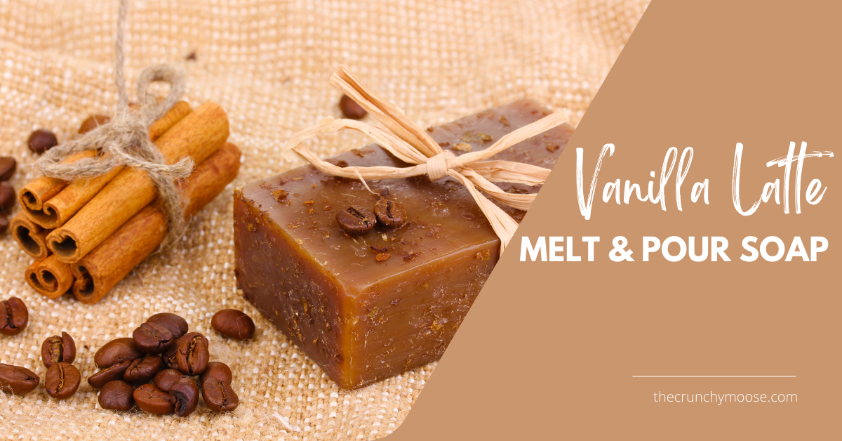 how to make vanilla latte melt and pour soap with coffee and essential oils