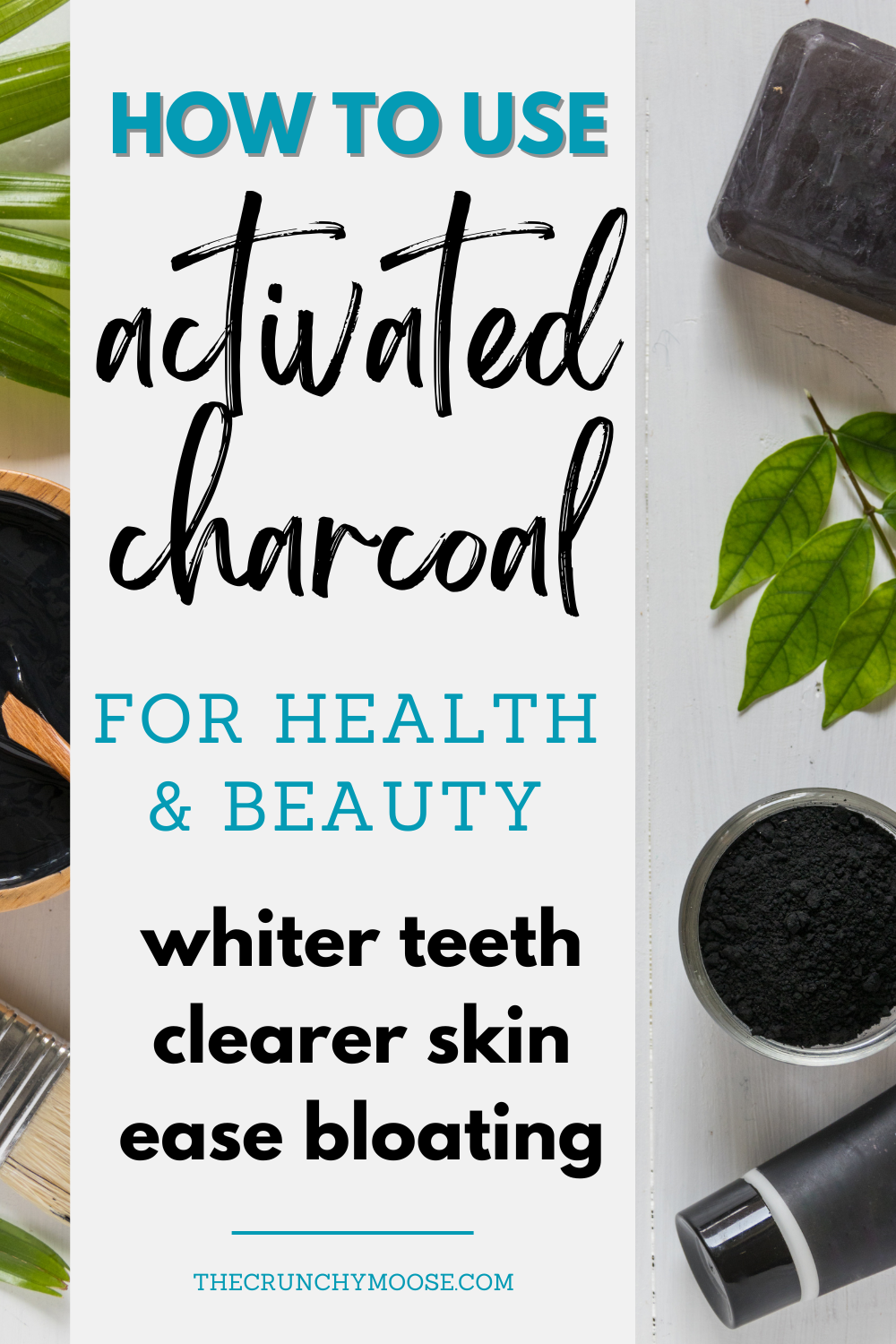 how to use activated charcoal for hair, skin, and health