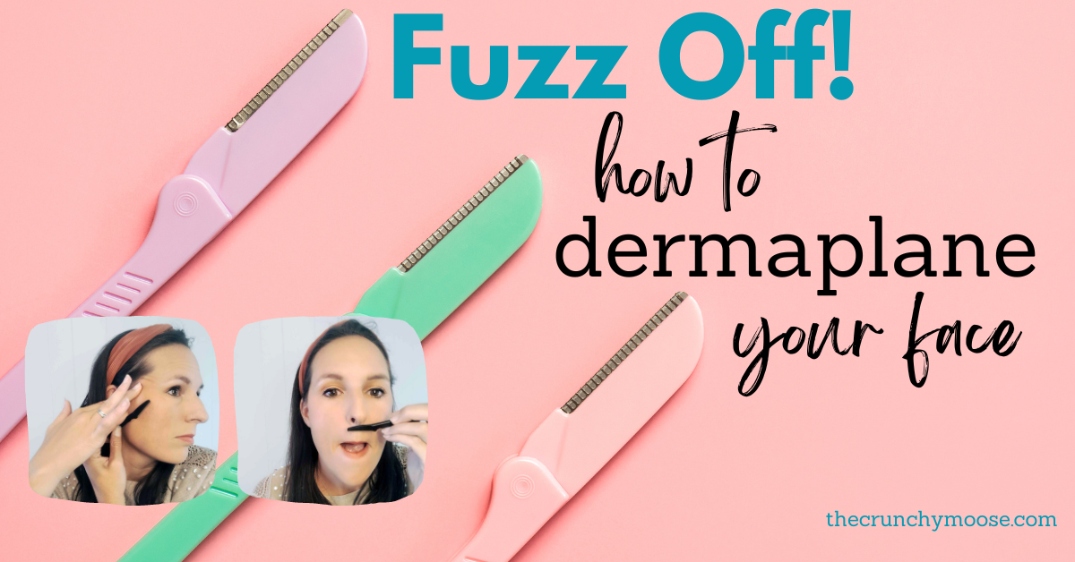 how to dermaplane or shave a woman's face