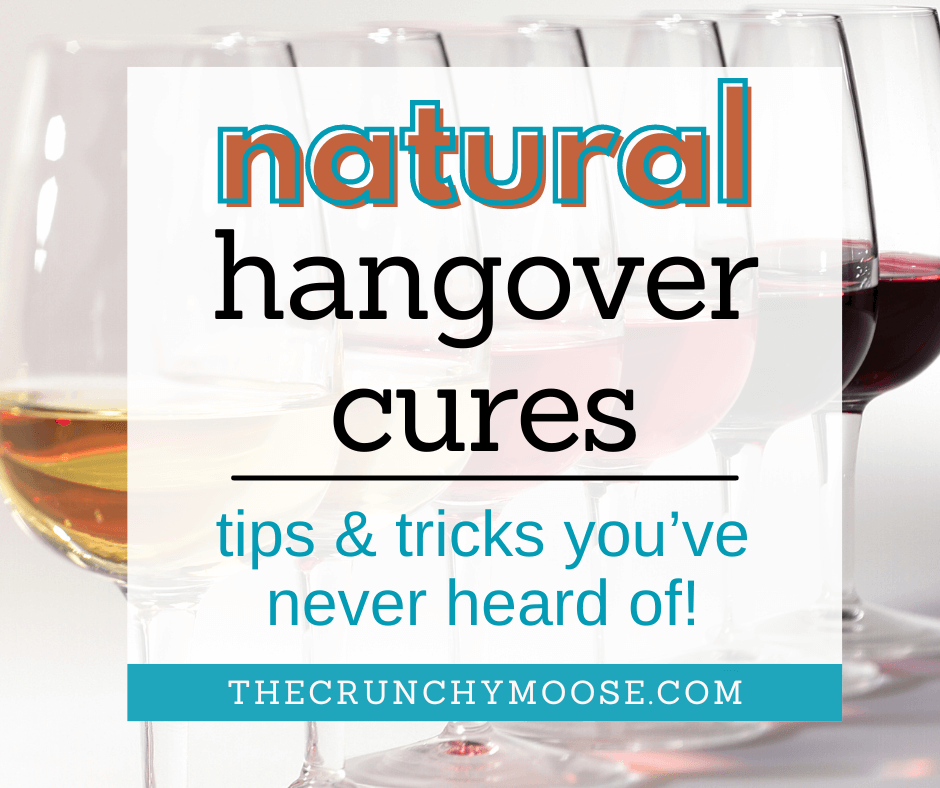 natural hangover cures like activated charcoal and oil pulling