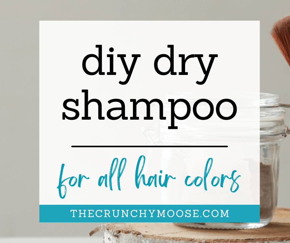 diy dry shampoo for brown blonde brunette red hair