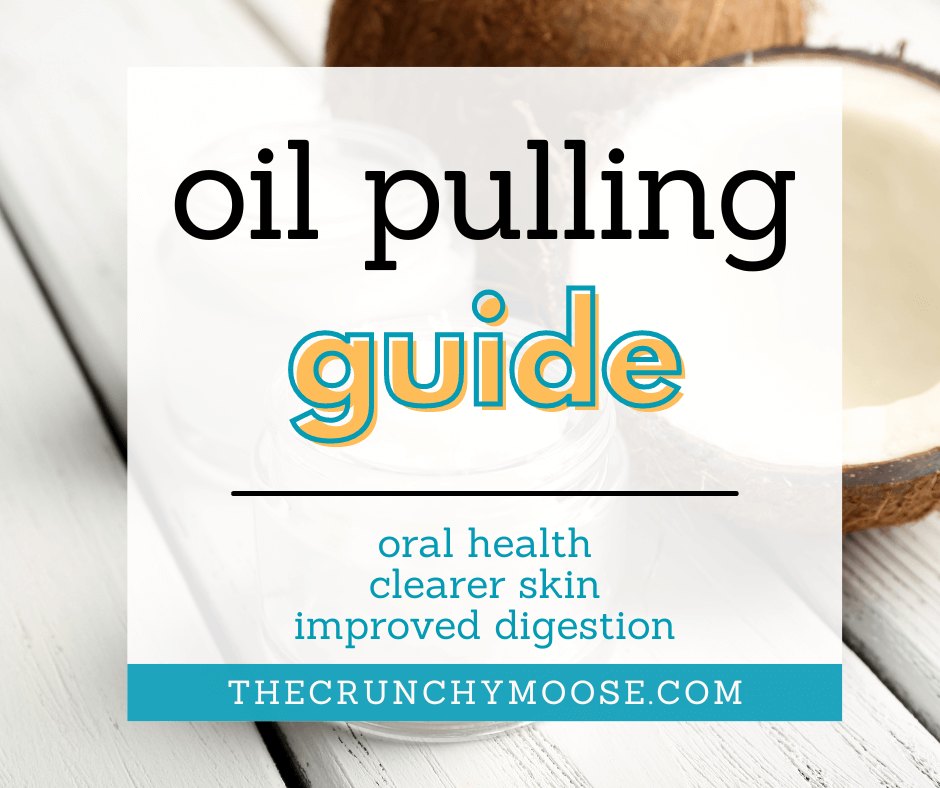 oil pulling with coconut oil and essential oils