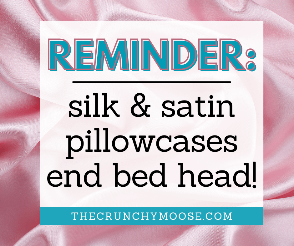 benefits of using a satin or silk pillowcase for healthy hair and skin