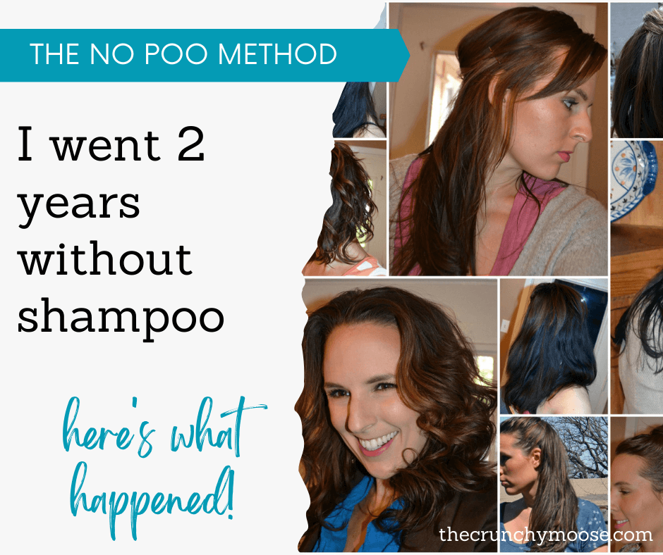 2 years of no shampoo with the no poo method