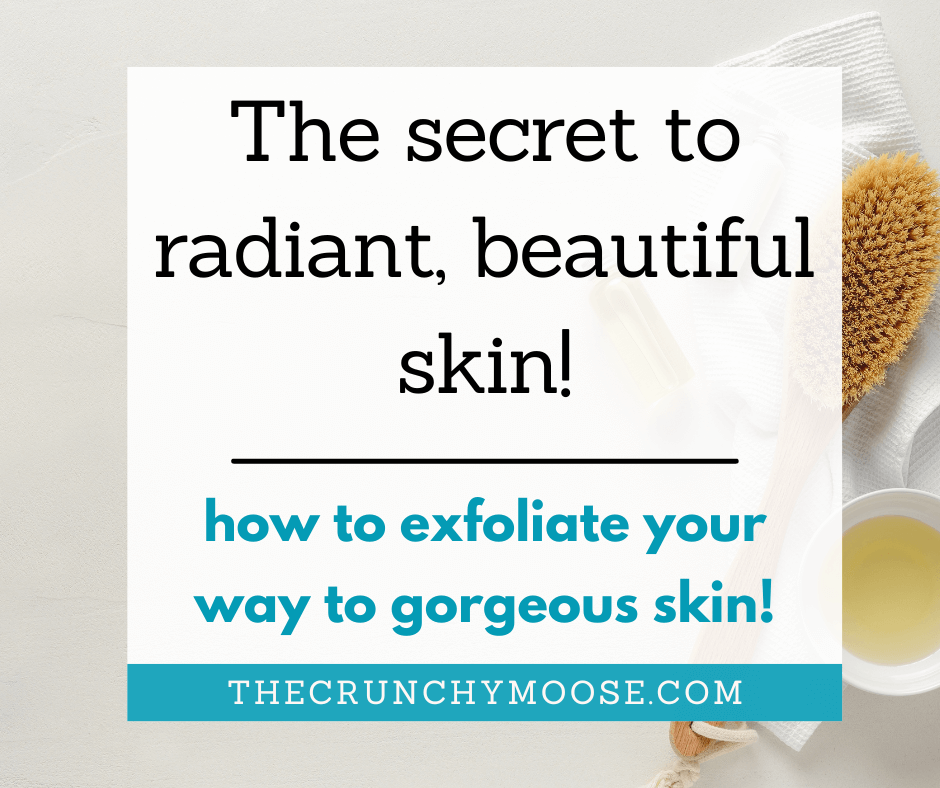exfoliate your face naturally at home