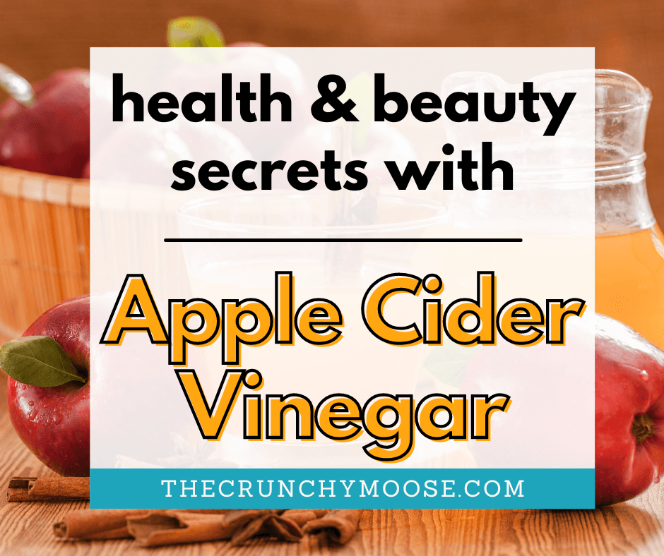health and beauty secrets using apple cider vinegar