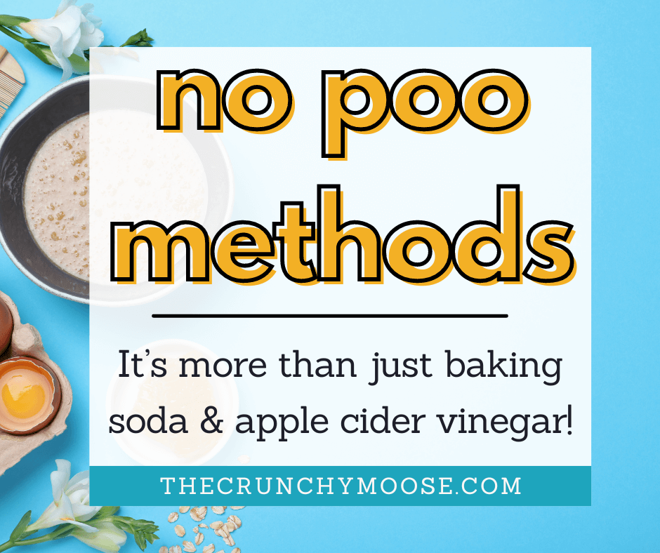 no poo methods without baking soda or apple cider vinegar
