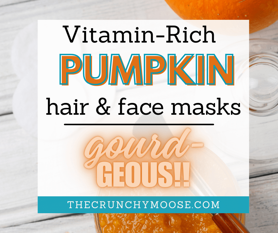 pumpkin hair and face masks
