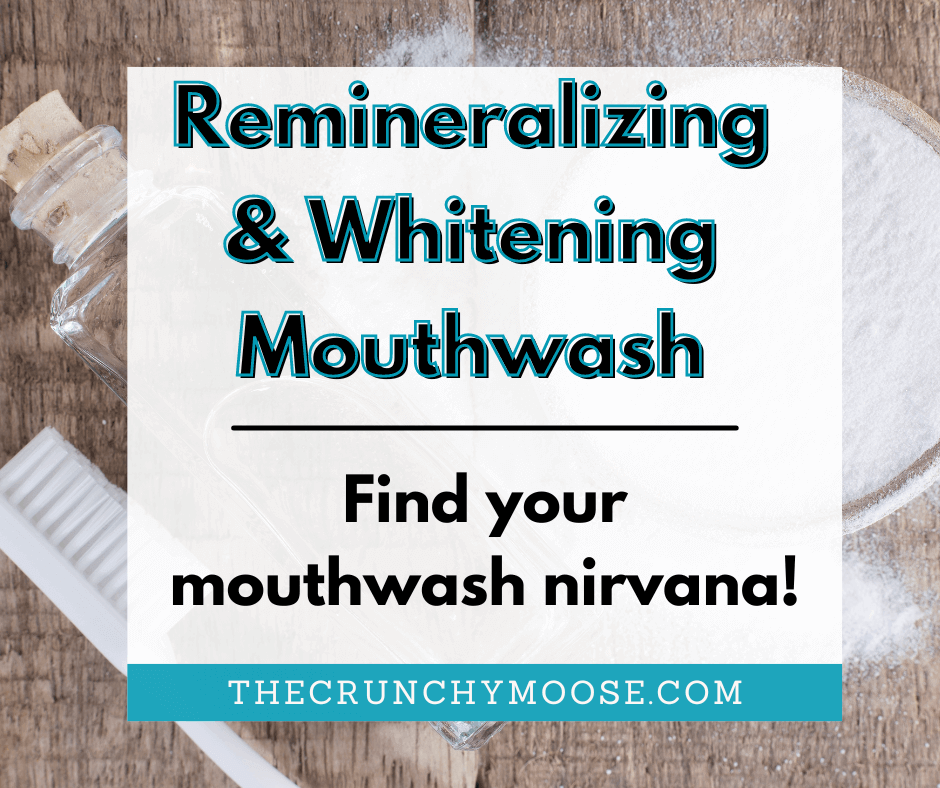 diy whitening and remineralizing mouthwash with collodial silver, hydrogen peroxide, and essential oils