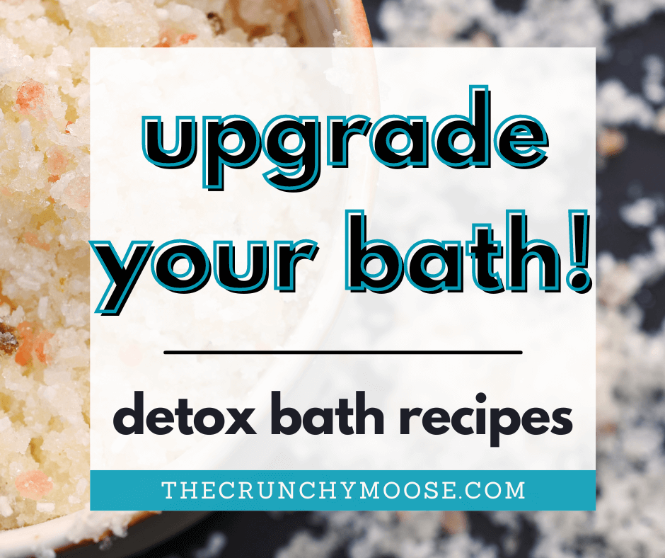 detox bath with epsom salts and essential oils